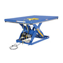 Vestil Steel Electric Hydraulic Lift Table 48 In. x 72 In. 3000 Lb. Capacity Blue - EHLT-4872-3-43