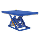Vestil Steel Electric Hydraulic Lift Table 48 In. x 72 In. 4000 Lb. Capacity Blue - EHLT-4872-4-43