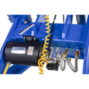 Vestil Steel Electric Hydraulic Lift Table 48 In. x 72 In. 4000 Lb. Capacity Blue - EHLT-4872-4-43