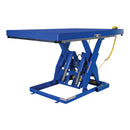 Vestil Steel Electric Hydraulic Lift Table 48 In. x 72 In. 6000 Lb. Capacity Blue - EHLT-4872-6-44