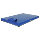 Vestil Steel Electric Hydraulic Lift Table 48 In. x 72 In. 6000 Lb. Capacity Blue - EHLT-4872-6-44