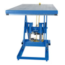 Vestil Steel Electric Hydraulic Lift Table 48 In. x 96 In. 4000 Lb. Capacity Blue - EHLT-4896-4-56