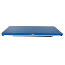 Vestil Steel Electric Hydraulic Lift Table 48 In. x 96 In. 4000 Lb. Capacity Blue - EHLT-4896-4-56