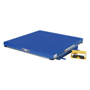Vestil Steel Electric Hydraulic Lift Table with Foot Control 48 In. x 48 In. 2000 Lb. Capacity Blue - EHLT4848-2-43FC