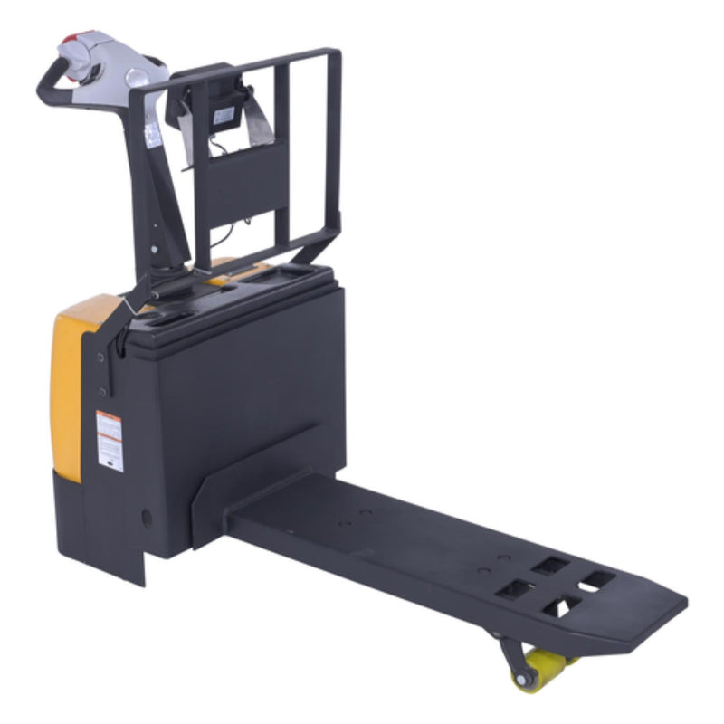 Vestil Steel Electric Pallet Truck Single Fork 40 In. Length With Scale 2,600 Lb. Capacity Black - EPT-SF-1240-26-SCL