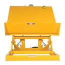Vestil Steel Ergonomic Lift/Tilt Table 54 In. x 48 In. 115 Volt 1 Phase 6,000 Lb. Capacity Yellow - ULTT-5448-6-YEL115-1