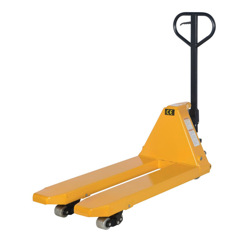 Vestil Steel Full Featured Pallet Truck 58 In. x 22-3/4 In. x 48 In. 10000 Lb. Capacity Yellow - PM10-2245