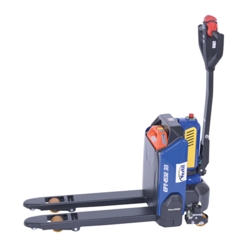 Vestil Steel Fully Powered Electric Pallet Truck 15 In. x 32 In. 3,300 Lb. Capacity Blue / Black - EPT-1532-33
