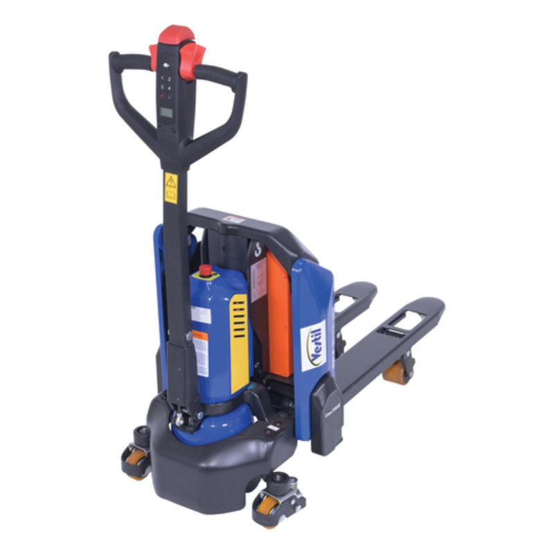 Vestil Steel Fully Powered Electric Pallet Truck 15 In. x 32 In. 3,300 Lb. Capacity Blue / Black - EPT-1532-33