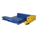 Vestil  Steel Ground Lift Scissor Table 52 In. x 50 In. 2000 Lb. Capacity Blue - EHLTG-5250-2-36