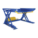 Vestil  Steel Ground Lift Scissor Table 52 In. x 50 In. 2000 Lb. Capacity Blue - EHLTG-5250-2-36