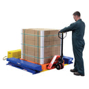 Vestil Steel Ground Lift Scissor Table 52 In. x 50 In. 4000 Lb. Capacity Blue - EHLTG-5250-4-36