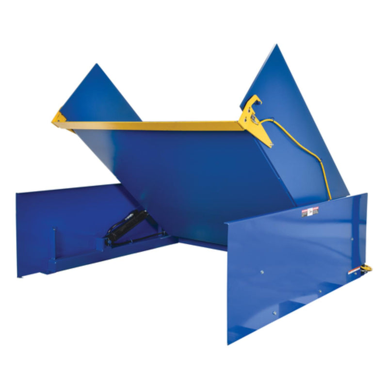 Vestil Steel Ground Lift Tilter 59-1/4 In. x 64-1/2 In. x 20-5/8 In. 4000 Lb. Capacity Blue - GLT-4000