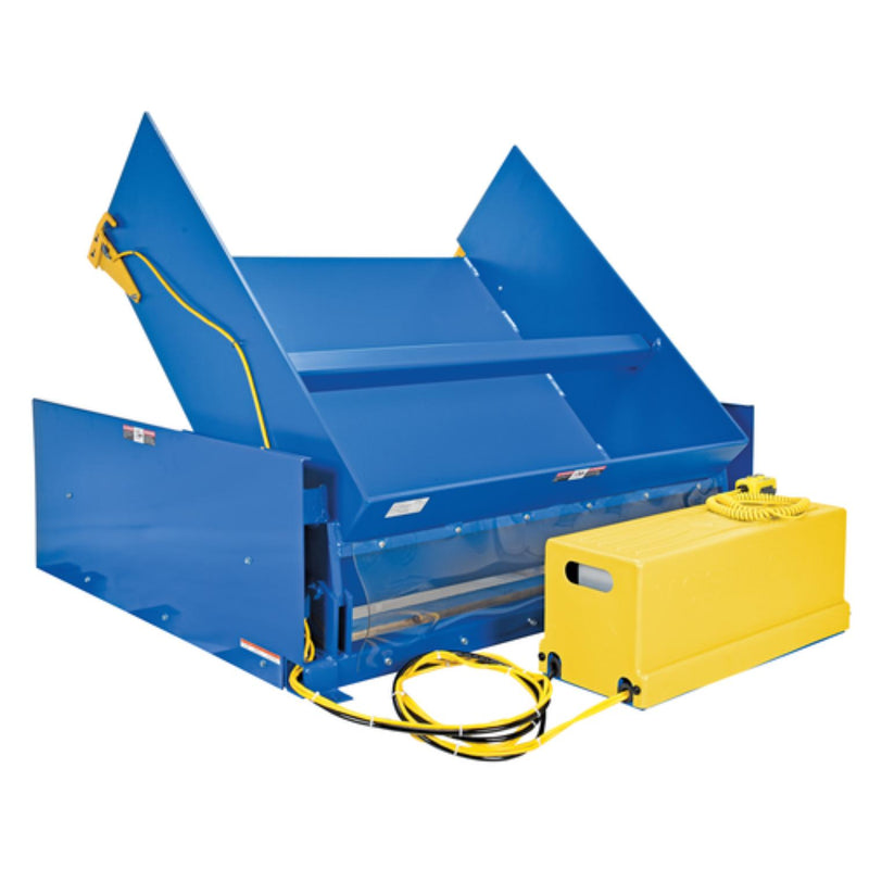 Vestil Steel Ground Lift Tilter 59-1/4 In. x 64-1/2 In. x 20-5/8 In. 4000 Lb. Capacity Blue - GLT-4000