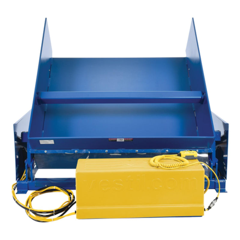 Vestil Steel Ground Lift Tilter 59-1/4 In. x 64-1/2 In. x 20-5/8 In. 4000 Lb. Capacity Blue - GLT-4000