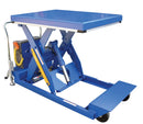 Vestil Steel Heavy Duty Portable Scissor Lift Table 24 In. x 48 In. 2000 Lb. Capacity Blue - PST-2448-2-46