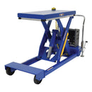Vestil Steel Heavy Duty Portable Scissor Lift Table 24 In. x 48 In. 3000 Lb. Capacity Blue - PST-2448-3-46