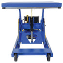 Vestil Steel Heavy Duty Portable Scissor Lift Table 46 In. 1000 Lb. Capacity Blue - PST-1-46