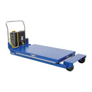 Vestil Steel Heavy Duty Portable Scissor Lift Table 46 In. 3000 Lb. Capacity Blue - PST-3-46