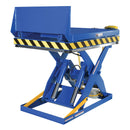 Vestil Steel Lift and End Tilt Scissor Table 36 In. x 48 In. 2000 Lb. Capacity Blue - EHLTT-3648-2-47