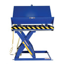 Vestil Steel Lift and Side Link Tilt Scissor Table 36 In. x 54 In. 2000 Lb. Capacity Blue - EHLTTS-3654-2-48