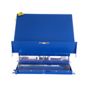Vestil  Steel Lift Table 48 In. x 48 In. AC Powered 230 Volt 3 Phase 2,000 Lb. Capacity Blue - UNI-4848-2-BLU-230-3