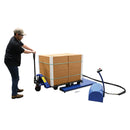 Vestil Steel Low Profile Electric Lift Table E Type 56 In. x 52-3/4 In. x 3-1/2 In. 2000 Lb. Capacity Blue - EHE-2