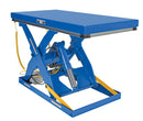Vestil Steel Quick Ship Electric Hydraulic Lift Table 30 In. x 60 In. 3000 Lb. Capacity Blue - EHLT-3060-3-43-QS