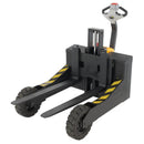 Vestil Steel Rough Terrain Electric Pallet Truck DC Powered AC Drive Motor 24 In. Inside Width 3000 Lb. Capacity Black / Yellow - RT-EPT-3-24