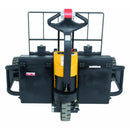 Vestil Steel Rough Terrain Electric Pallet Truck DC Powered AC Drive Motor 48 In. Inside Width 2000 Lb. Capacity Black / Yellow - RT-EPT-2-48