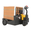 Vestil Steel Rough Terrain Electric Pallet Truck DC Powered AC Drive Motor 48 In. Inside Width 3000 Lb. Capacity Black / Yellow - RT-EPT-3-48