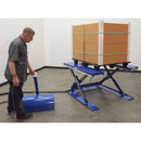 Vestil Steel U Type Electric Lift Table 2000 Lb. Capacity Blue - EHU-2