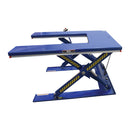 Vestil Steel U Type Electric Lift Table 3000 Lb. Capacity Blue - EHU-3