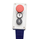 Vestil Steel U Type Electric Lift Table 3000 Lb. Capacity Blue - EHU-3