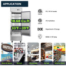 27"W Single Solid Door Reach-In Refrigerator 19 cu. ft. Commercial Refrigerator