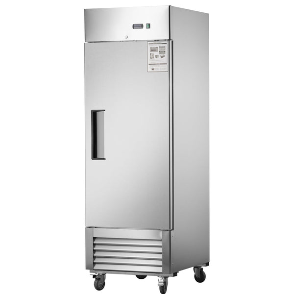 27"W 19 cu. ft. Single Solid Door Commercial Freezerless Refrigerator