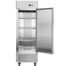27"W Single Solid Door Reach-In Refrigerator 19 cu. ft. Commercial Refrigerator