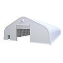 W60'xL120'xH27' Double Truss Storage Shelter, Reinforced Series - Serenity Provision